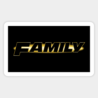 But not as strong as family... Sticker